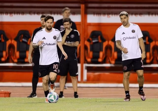 Messi gây sốt trong chuyến du đấu Mỹ Latinh cùng CLB Inter Miami. Ảnh: Reuters
