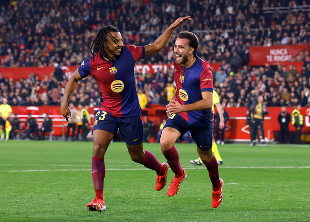 Eric Garcia ghi bàn ấn định tỉ số 4-1 cho Barcelona Eric Garcia ghi bàn ấn định tỉ số 4-1 cho Barcelona