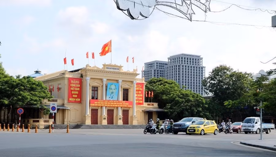 Nhà hát thành phố Hải Phòng. (Nguồn: Thành phố Hải Phòng)