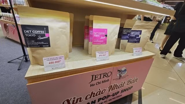 Cà phê "Made in Nhật Bản" bán tại Việt Nam