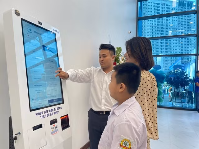 Bệnh viện ứng dụng chuyển đổi số trong tất cả các khâu từ tiếp đón đến khám chữa bệnh