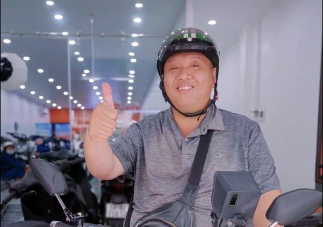 Anh Thanh Vũ, người dùng xe máy điện Dat Bike tại Đồng Nai