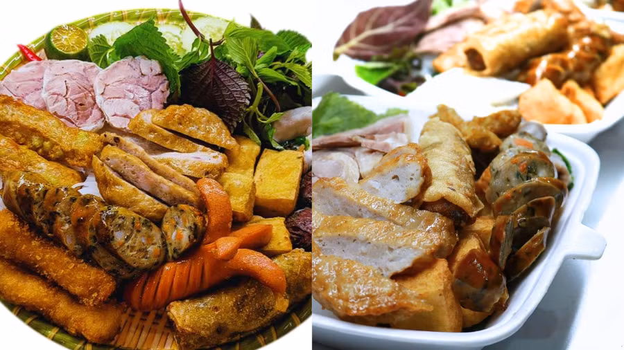 Mẹt bún đậu đầy đặn - lựa chọn không thể thiếu trong hành trình khám phá ẩm thực Phú Thọ.