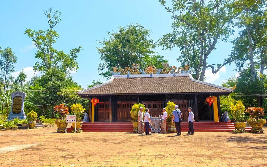 Đình An Khê thuộc quần thể di tích Tây Sơn thượng đạo được giao cho phường An Khê quản lý. Ảnh: Ngọc Nhuận