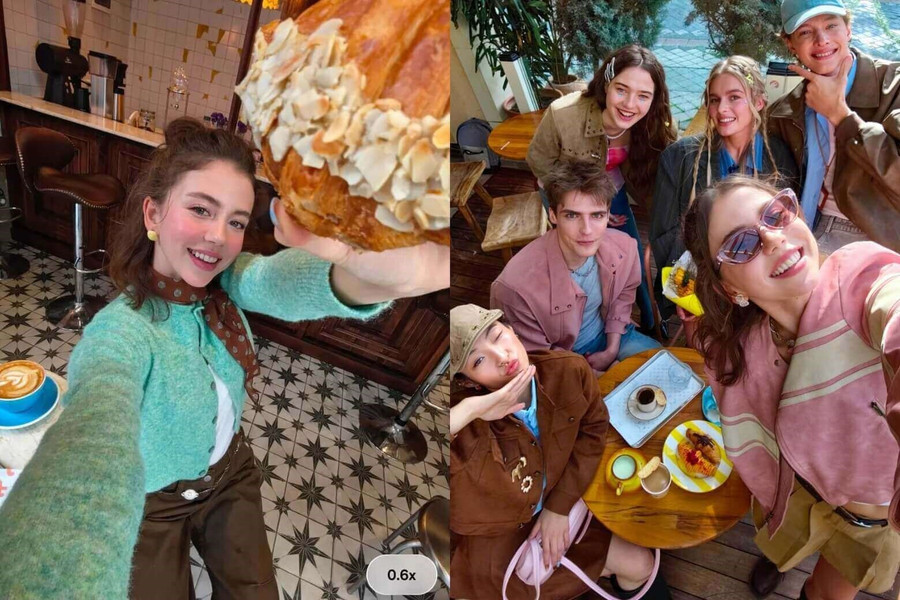 Bên cạnh đó, hệ thống lấy nét tự động (Autofocus) thông minh sẽ liên tục bắt nét theo mắt người dùng, đảm bảo gương mặt luôn sắc sảo dù chụp cận cảnh hay cầm máy ra xa.