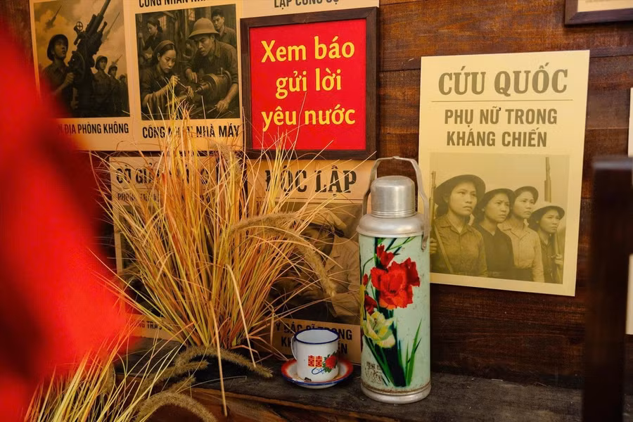 Trang trí theo trend yêu nước mùa đại lễ Ảnh: Trọng Tài