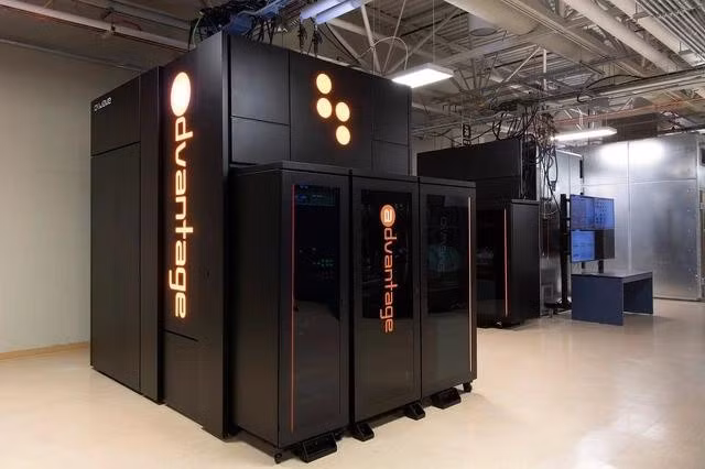 Máy tính lượng tử D-Wave Advantage. ẢNH CHỤP MÀN HÌNH TECH CRUNCH