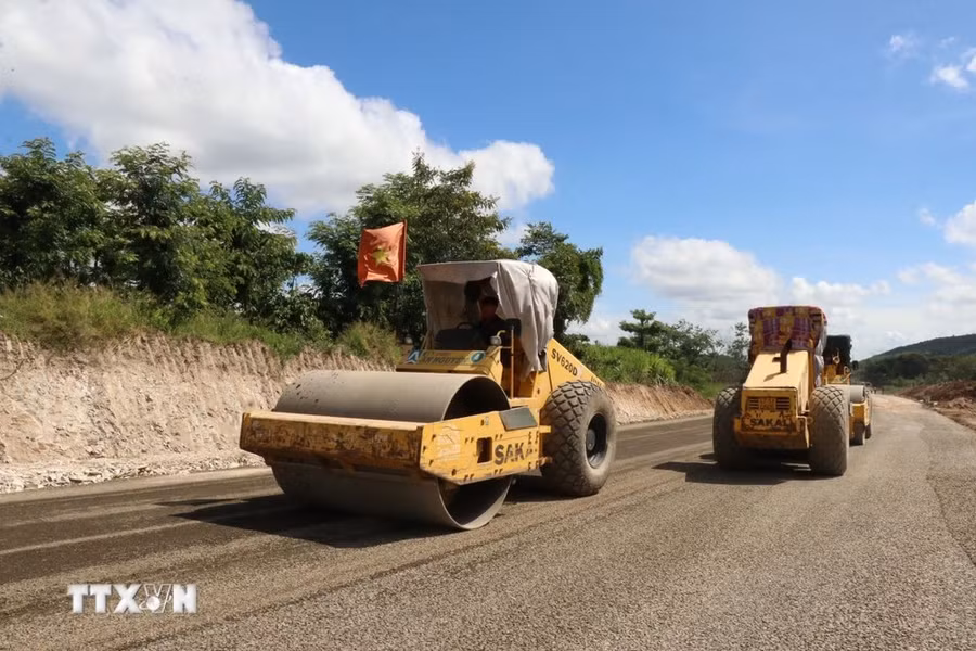Dự án đường tránh phía đông Buôn Ma Thuột. (Nguồn: TTXVN)