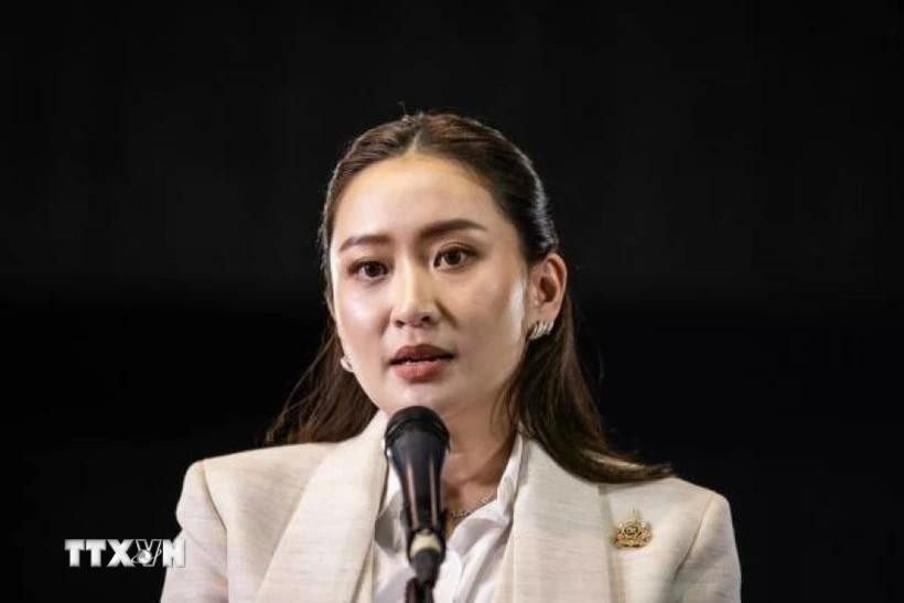 Thủ tướng Thái Lan Paetongtarn Shinawatra. Ảnh: Getty Images/TTXVN thailandd.jpg