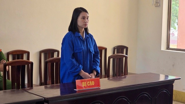 Bị cáo Triệu Thị Huyền Trang Bị cáo Triệu Thị Huyền Trang