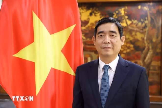 Đại sứ Việt Nam tại Thái Lan Phạm Việt Hùng. Ảnh: Huy Tiến/TTXVN