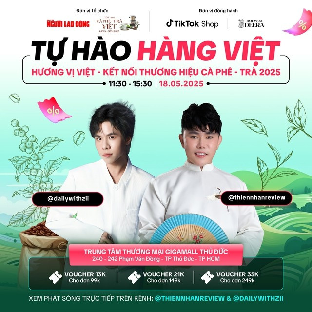 Phiên livestream sẽ được tổ chức ngay tại khu vực gian hàng sảnh chính Trung tâm thương mại Gigamall Phiên livestream sẽ được tổ chức ngay tại khu vực gian hàng sảnh chính Trung tâm thương mại Gigamall