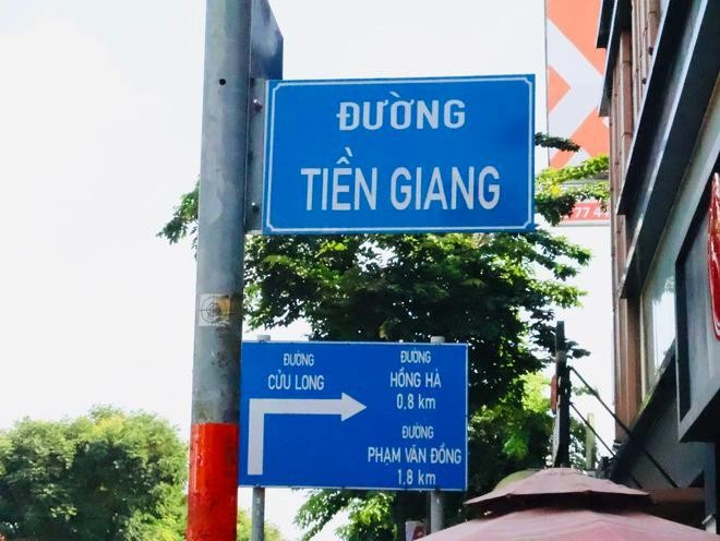 Những con đường mang tên các dòng sông tập trung ở quận Tân Bình. ẢNH: THÁI THANH - HOÀI NHIÊN Những con đường mang tên các dòng sông tập trung ở quận Tân Bình. ẢNH: THÁI THANH - HOÀI NHIÊN