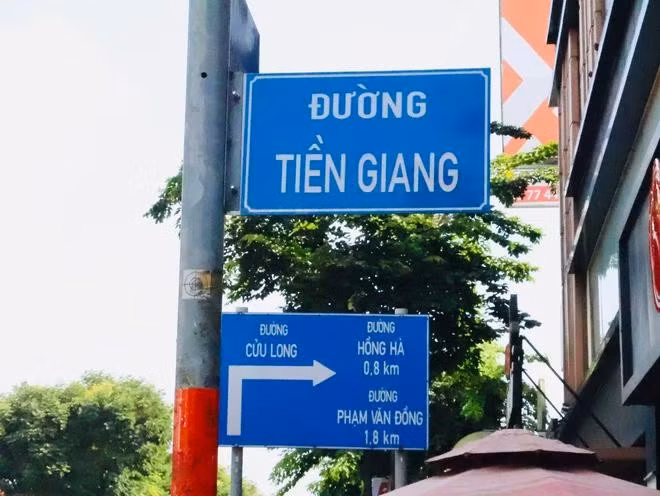 Những con đường mang tên các dòng sông tập trung ở quận Tân Bình. ẢNH: THÁI THANH - HOÀI NHIÊN