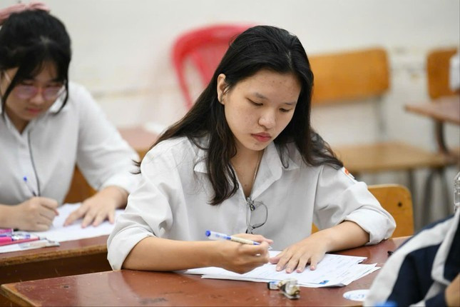 Thí sinh dự thi tốt nghiệp THPT năm 2024. Ảnh: NHƯ Ý Thí sinh dự thi tốt nghiệp THPT năm 2024. Ảnh: NHƯ Ý
