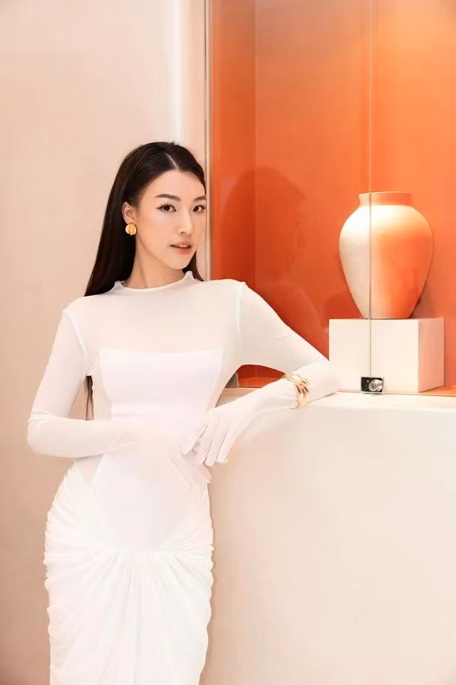 Á hậu Hoàng Oanh. ẢNH: BTC