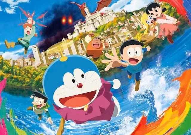 Doraemon: Nobita và cuộc phiêu lưu vào thế giới trong tranhlà tác phẩm kỷ niệm 45 năm ra mắt loạt phim "Doraemon the Movie".