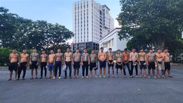 Các bị can trong vụ án. Ảnh: Bộ Công an