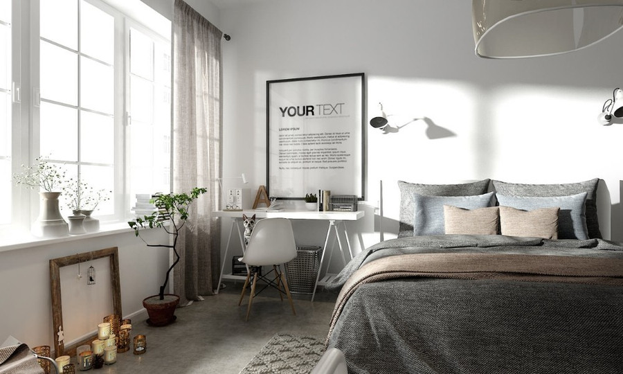 Màu sắc chủ đạo phong cách Bắc Âu thường là xám, trắng đen kết hợp cùng màu gỗ, xanh của cây cối (Ảnh: Livspace, Buyer Select) Màu sắc chủ đạo phong cách Bắc Âu thường là xám, trắng đen kết hợp cùng màu gỗ, xanh của cây cối (Ảnh: Livspace, Buyer Select)