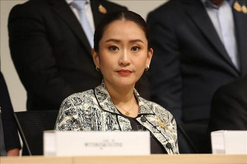 Cựu thủ tướng Thái Lan Paetongtarn Shinawatra. (Ảnh: THX/TTXVN) Cựu thủ tướng Thái Lan Paetongtarn Shinawatra. (Ảnh: THX/TTXVN)