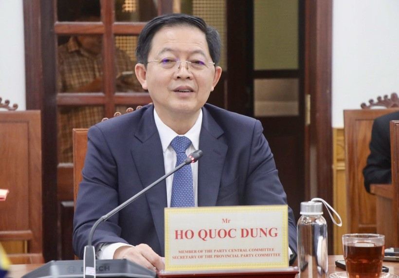 Tân Phó Thủ tướng Hồ Quốc Dũng. (Ảnh: Sỹ Thắng/TTXVN) Tân Phó Thủ tướng Hồ Quốc Dũng. (Ảnh: Sỹ Thắng/TTXVN)