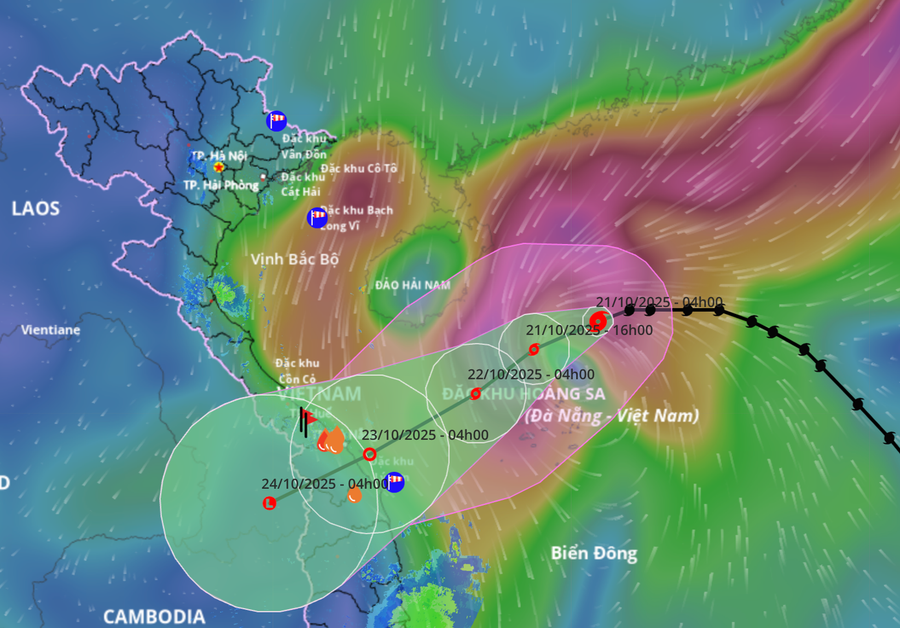 Dự báo đường đi của bão Fengshen. du-bao-duong-di-bao-so-12.jpg