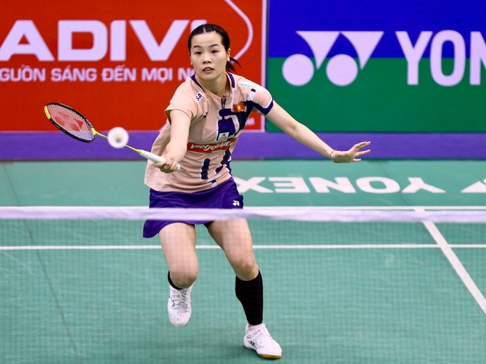 Thùy Linh có lần thứ 3 vào chung kết Super 300 trong năm