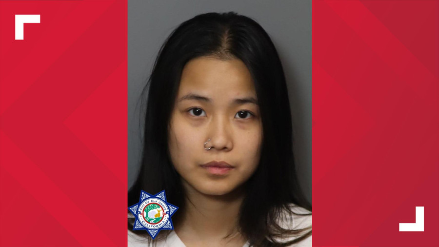 Thảo Kim Trần, 25 tuổi, bạn gái nghi phạm nổ súng Roderick Randall. Ảnh: Sở Cảnh sát Elk Grove