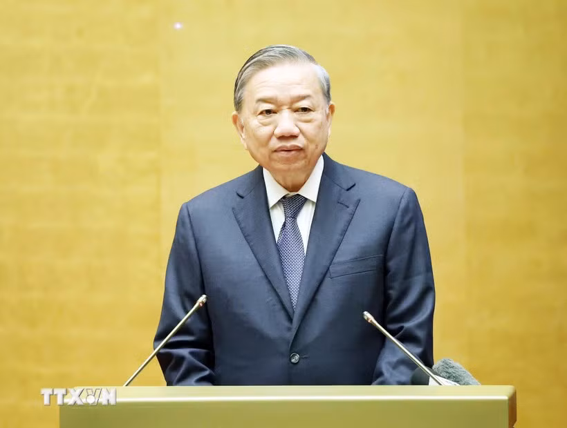 Tổng Bí thư Tô Lâm. (Ảnh: TTXVN)