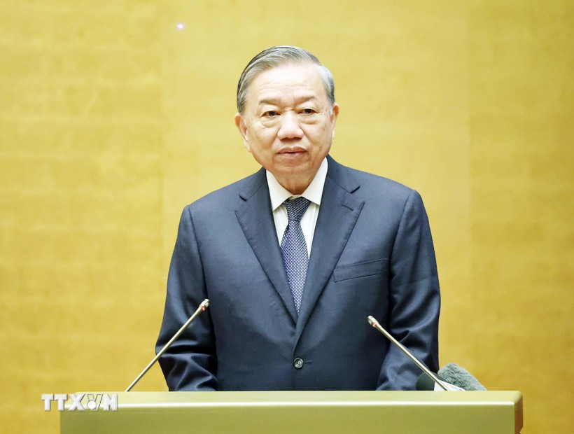 Tổng Bí thư Tô Lâm. (Ảnh: TTXVN)