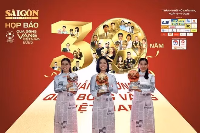 Giải thưởng Quả bóng Vàng Việt Nam 2025 chính thức khởi động.