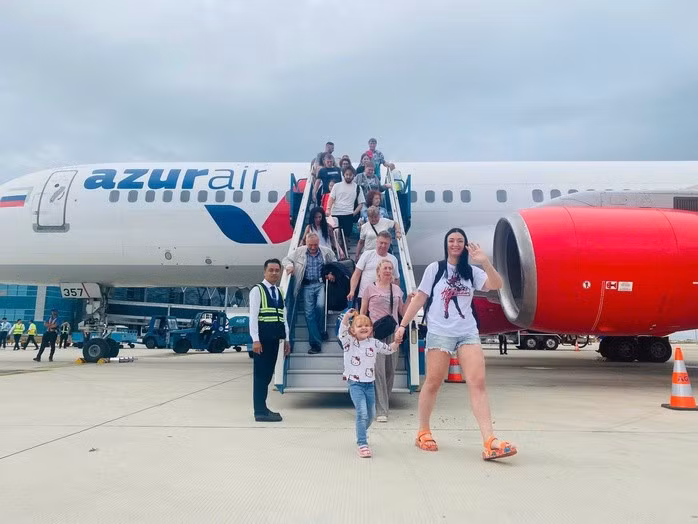 Khách Nga nghỉ đông ở Khánh Hòa đang tăng mạnh