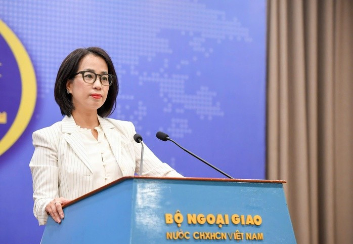 Người phát ngôn Bộ Ngoại giao Phạm Thu Hằng