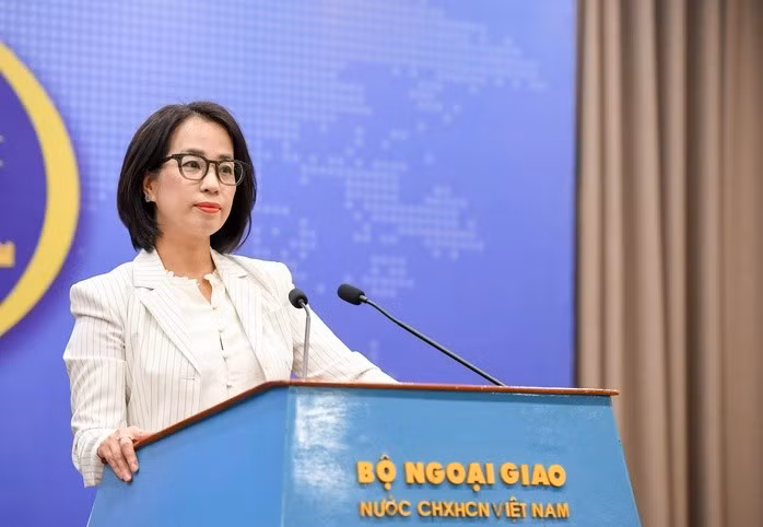 Người phát ngôn Bộ Ngoại giao Phạm Thu Hằng