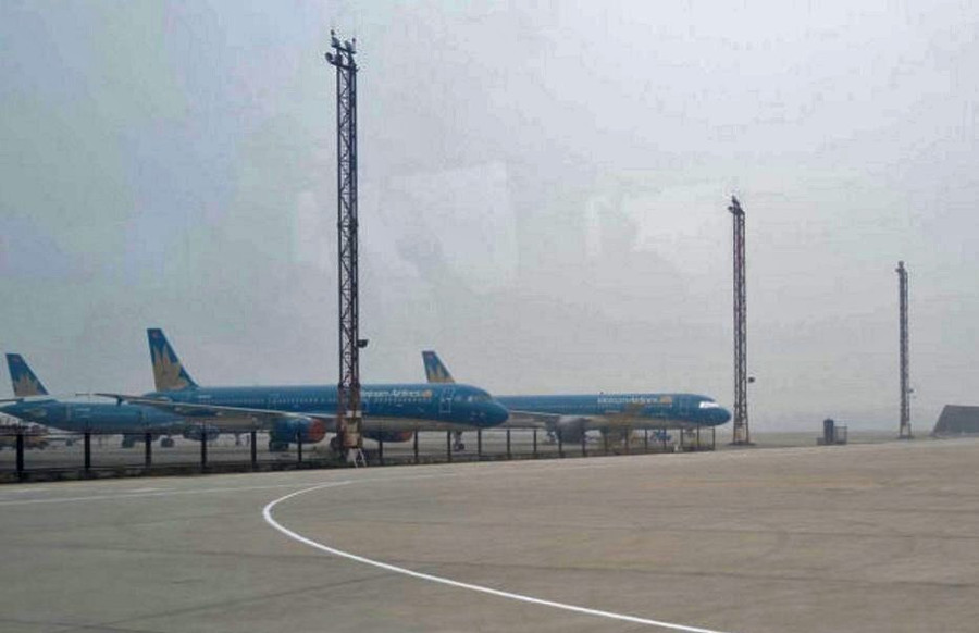 5 sân bay gồm Phù Cát, Chu Lai, Tuy Hòa, Pleiku và Buôn Ma Thuột đóng cửa từ chiều nay do ảnh hưởng của bão. Ảnh: CAA.