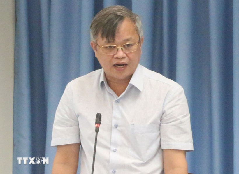 Nguyên Ủy viên Ban Thường vụ Tỉnh ủy, Trưởng Ban Tuyên giáo và Dân vận Tỉnh ủy, Giám đốc Sở Kế hoạch và Đầu tư tỉnh Đồng Nai Cao Tiến Dũng bị khai trừ ra khỏi Đảng. (Ảnh: Công Phong/TTXVN)