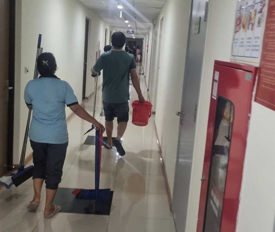 Người dân IEC Residences Quy Nhơn đoàn kết, đồng lòng cùng ban quản lý vượt qua cơn bão số 13