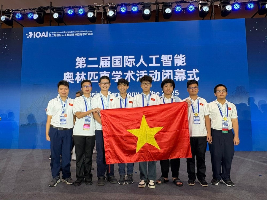 Đội tuyển Việt Nam tại Olympic Trí tuệ nhân tạo quốc tế năm 2025 Đội tuyển Việt Nam tại Olympic Trí tuệ nhân tạo quốc tế năm 2025