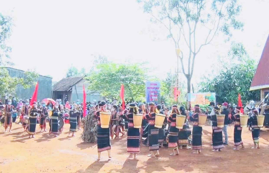 Người dân xã Ia Pia phát huy truyền thống, đoàn kết xây dựng quê hương.