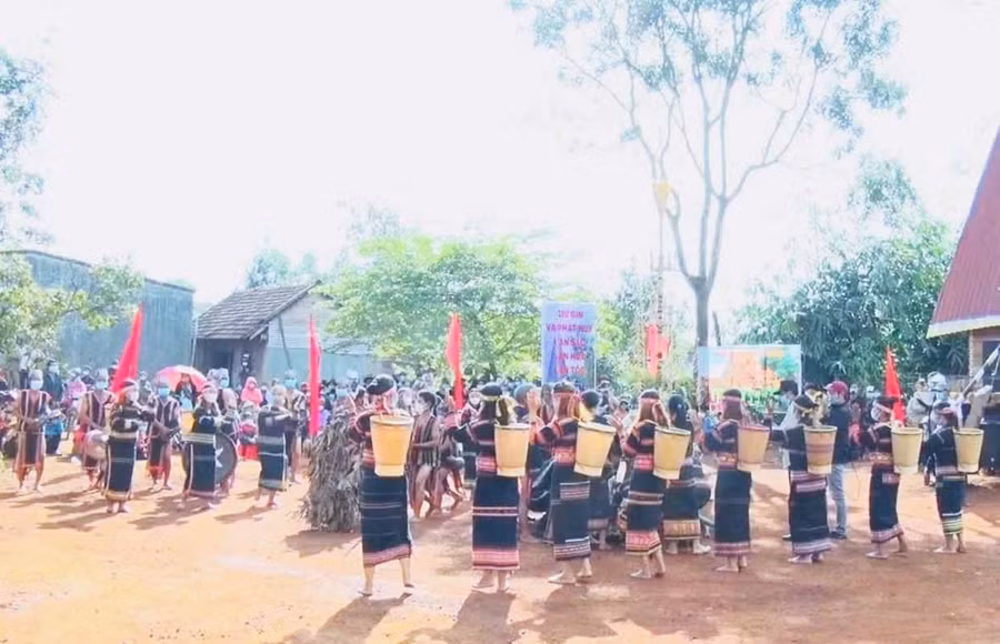 Người dân xã Ia Pia phát huy truyền thống, đoàn kết xây dựng quê hương.