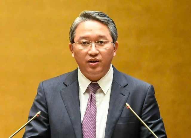 Bộ trưởng Bộ Tư pháp Nguyễn Hải Ninh. ẢNH: GIA HÂN