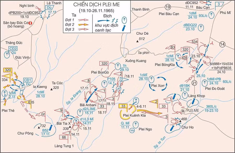 Chiến dịch Plei Me (19.10 - 26.11.1965).