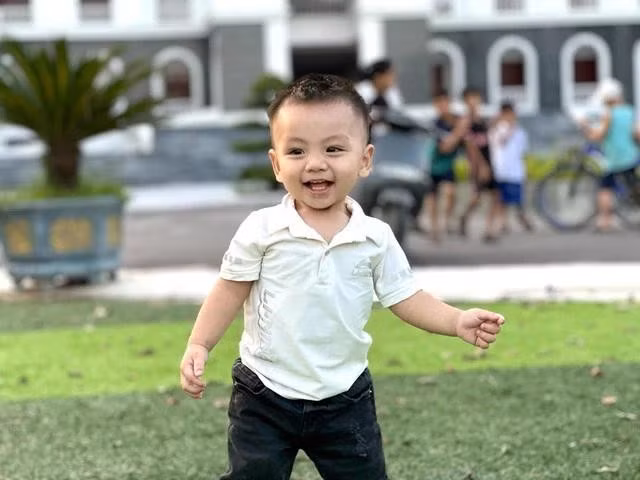 Bé Nam Phong. Ảnh: Quân Dũng