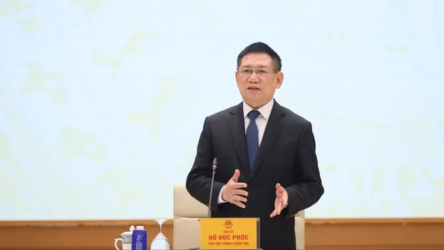 Phó Thủ tướng Hồ Đức Phớc nêu rõ: Chính phủ Việt Nam đề nghị phía Hoa Kỳ cân nhắc tạm hoãn áp thuế từ 1-3 tháng để đàm phán, hướng tới đảm bảo công bằng về thuế