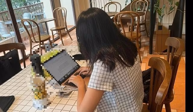 Hạnh cũng từng nói dối để động viên bạn trai. ẢNH: KIM NGỌC NGHIÊN