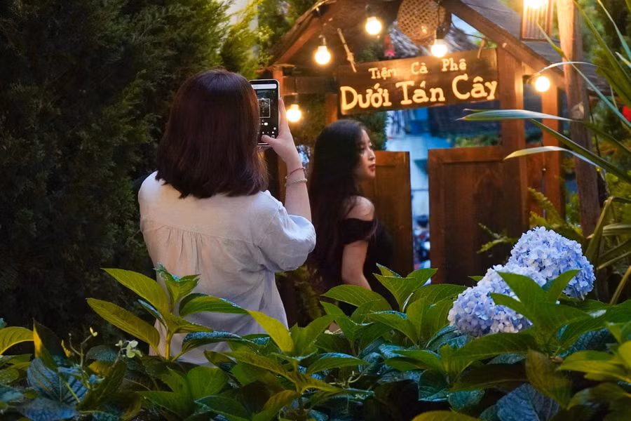Nhiều góc để sống ảo. ẢNH: PHAN HƯƠNG
