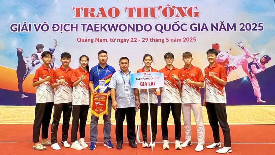 Đội tuyển Taekwondo Gia Lai được kỳ vọng sẽ có lần đầu tiên tham gia SEA Games. Ảnh: Đức Nhật 1a-391.jpg