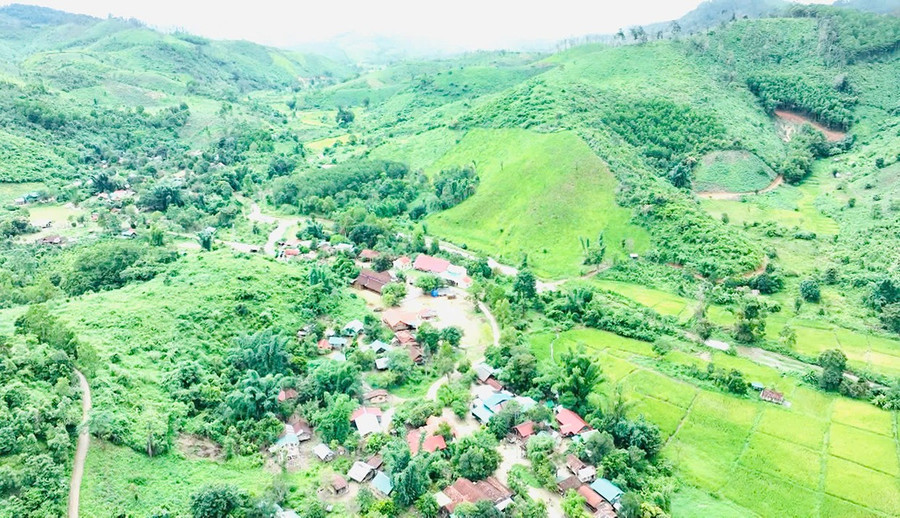 Một góc xã Hà Đông, huyện Đak Đoa nhìn từ trên cao. Ảnh: K.N 2mot-goc-xa-ha-dong-huyen-dak-doa-nhin-tu-tren-cao.jpg