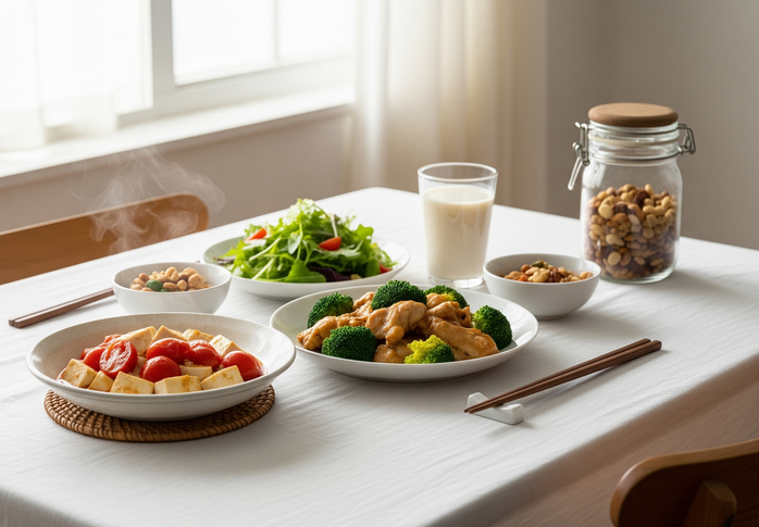 Chế độ ăn Portfolio giúp bạn chống lại tình trạng cholesterol cao - Minh họa AI: Thu Anh Chế độ ăn Portfolio giúp bạn chống lại tình trạng cholesterol cao - Minh họa AI: Thu Anh