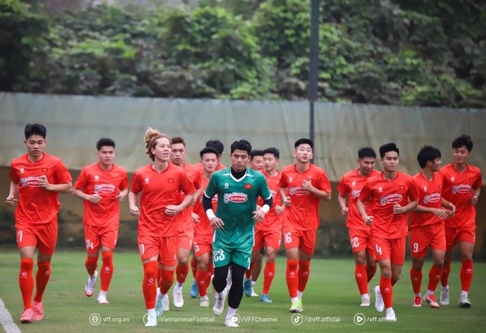 U22 Việt Nam tăng cường tập luyện để hướng tới mục tiêu các giải đấu năm 2025 U22 Việt Nam tăng cường tập luyện để hướng tới mục tiêu các giải đấu năm 2025